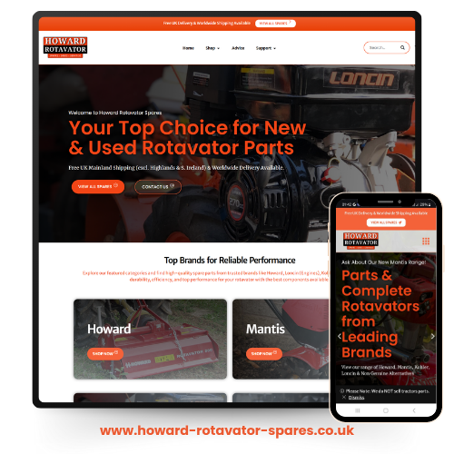 howard rotavator spares optimised websites online shop and pay monthly ecommerce websites 1