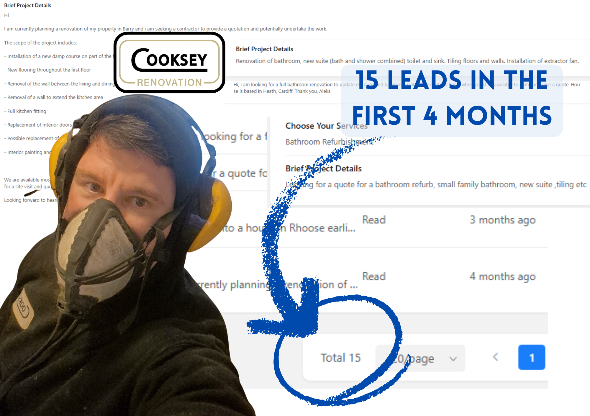 Renovation website in Wales 
