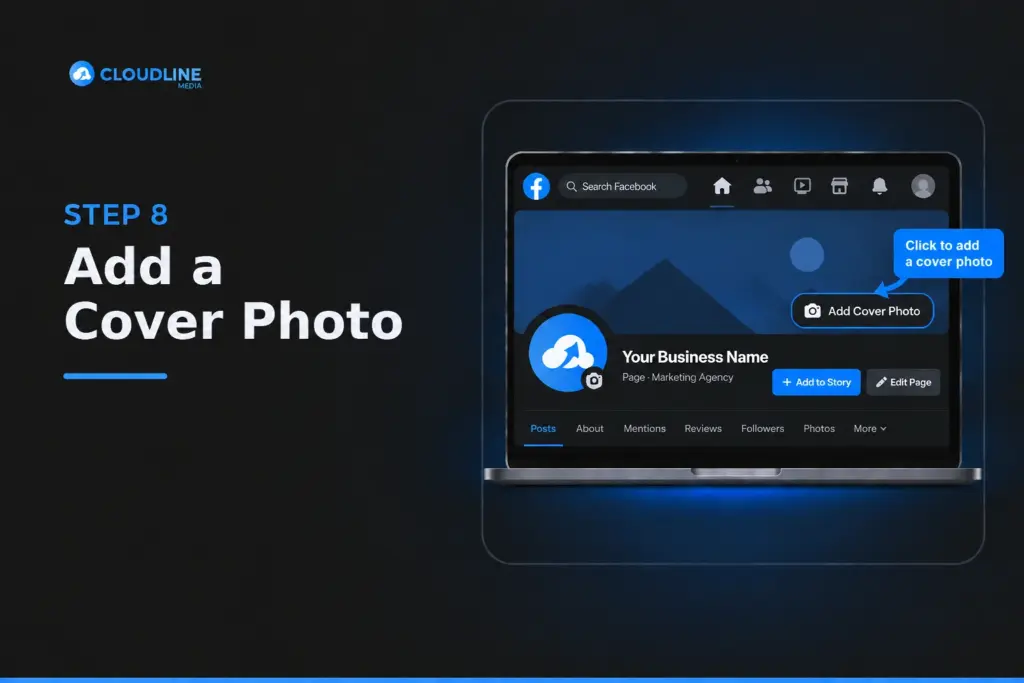 Add a Cover Photo