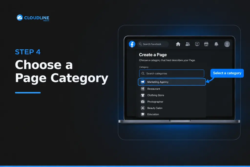 Choose A Page Category