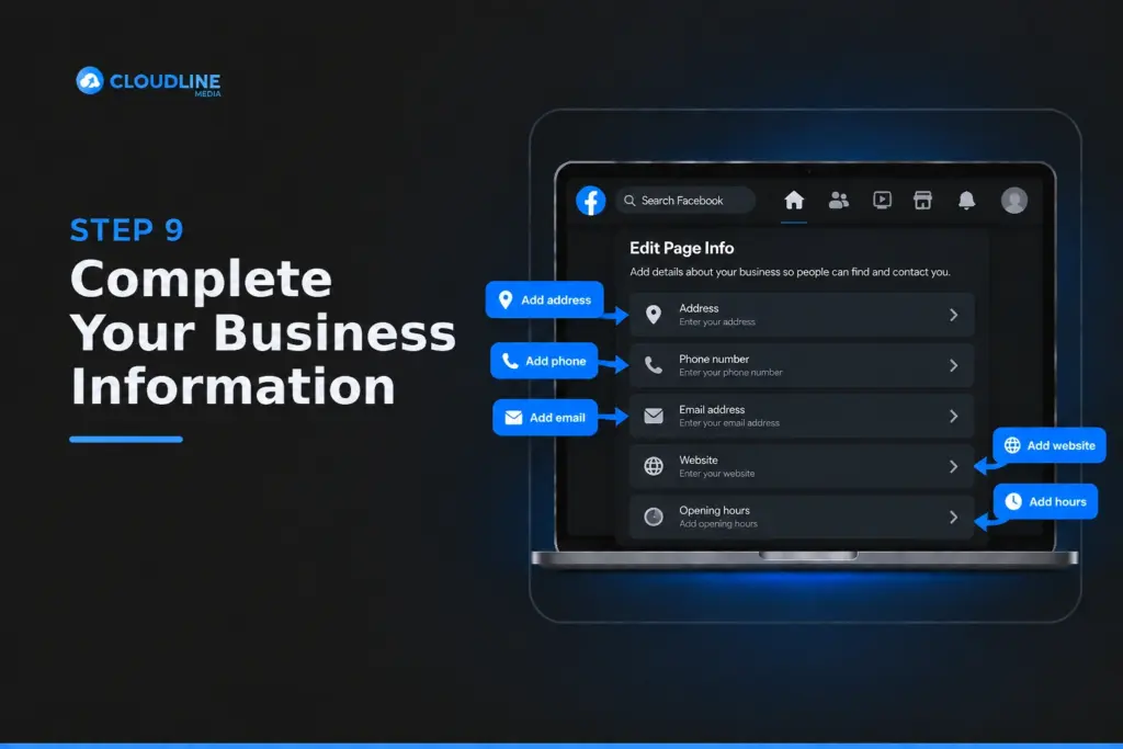 Complete Your Business Information