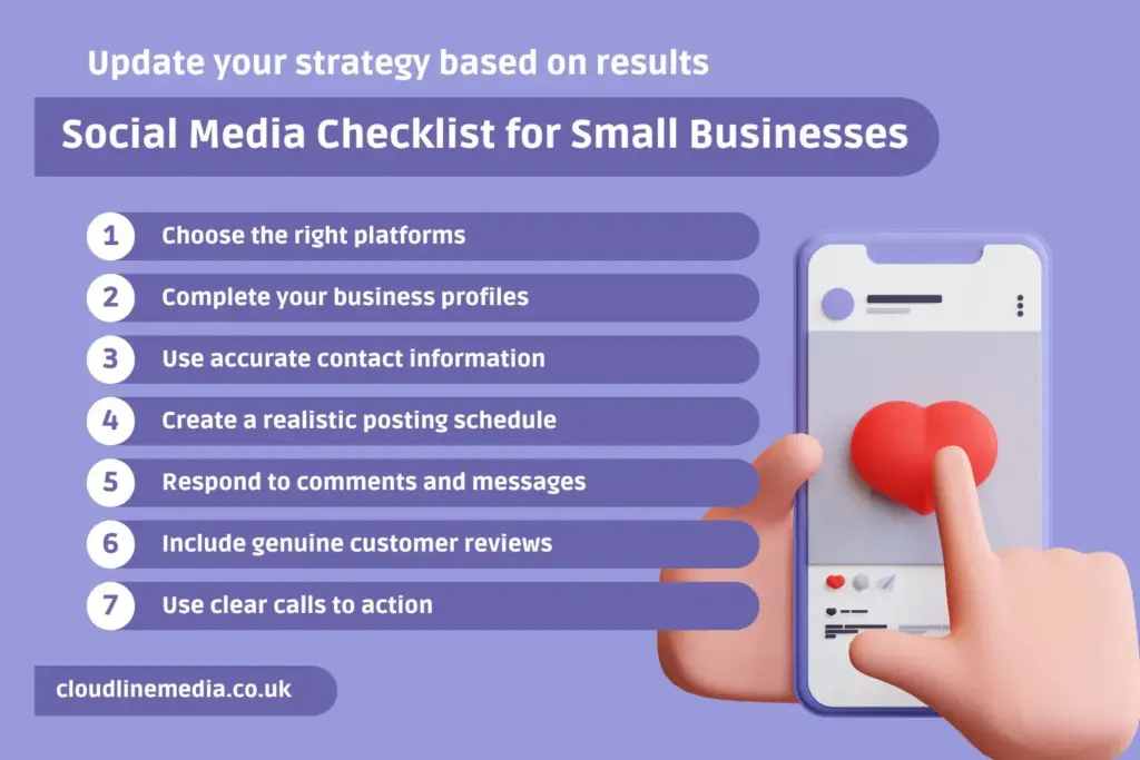 Social Media Checklist for Small Businesses