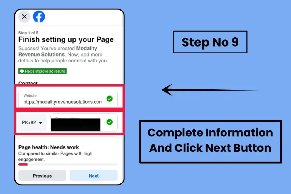 Complete Your Business Information