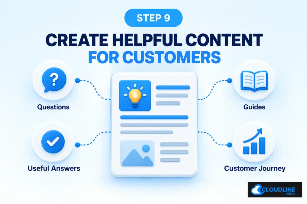 Create Helpful Content for Customers