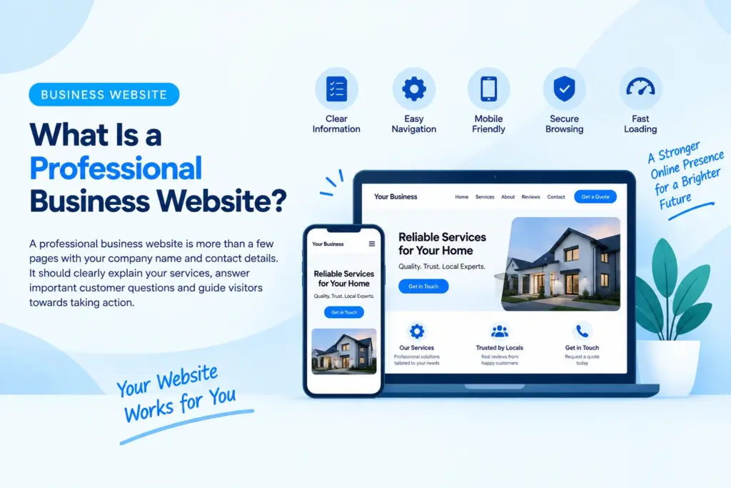 What Is a Professional Business Website?